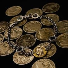 【圖騰系列】古錢幣Ancient coins  925純銀 手鍊