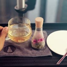 【全城走塑】FLASK+ 耐熱玻璃 化學系燒瓶泡茶器| 畢業互贈