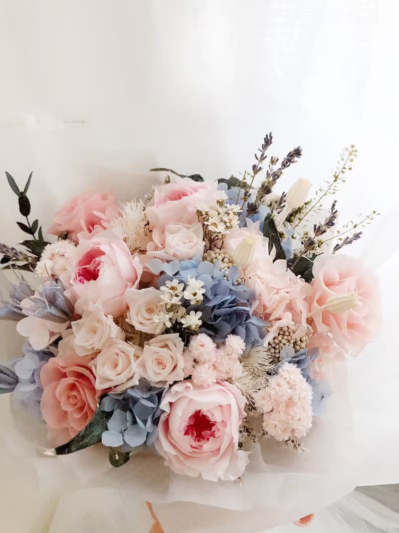 永生花 永生玫瑰花 乾燥花 紀念日禮物 求婚花束 告白 祝賀禮物