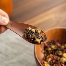 Islandoffer島嶼製作  印尼製造 印尼木水滴形量茶匙