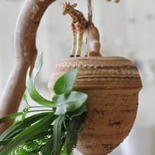 純手工橡實造型花器/吊飾5