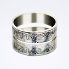 Egypt Coin Ring 2 piastres 1937 silver Egyptian ring Egypt ring Egyptian gift