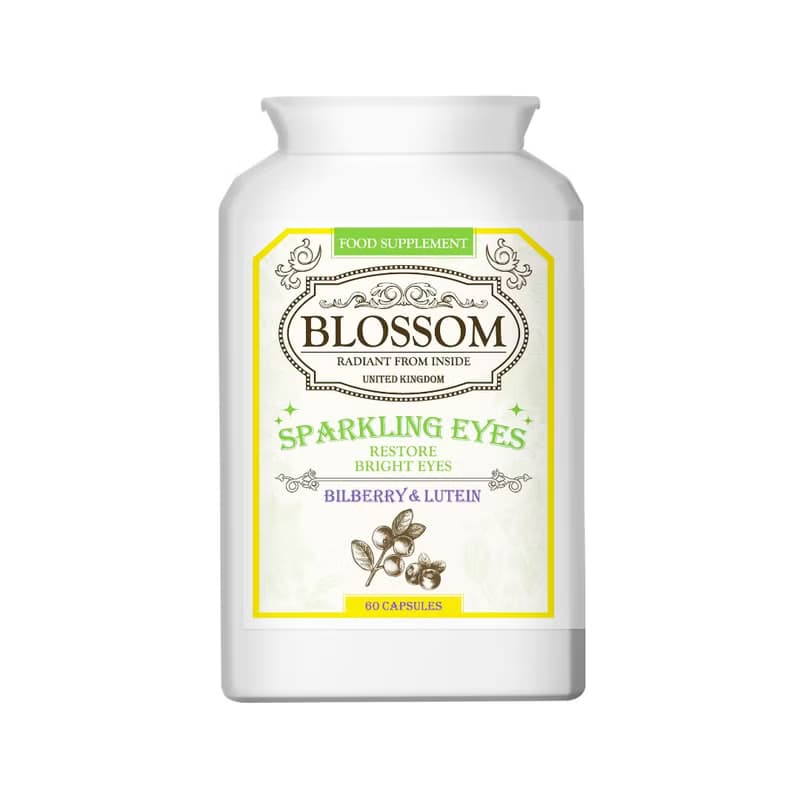 天然葉黃素藍莓素 | 英國Blossom亮目丸 (60粒)