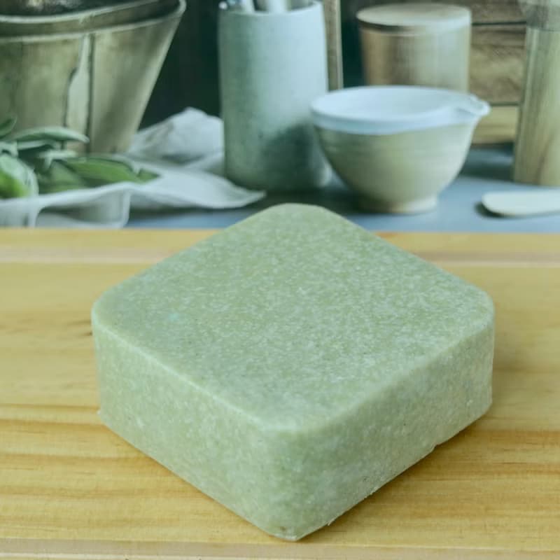 午時水艾草平安海鹽手工皂　よもぎ塩石鹼　各種肌膚適用