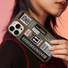 iPhone 13系列 Taito 變色彩虹抗指紋防摔手機殼-黑色