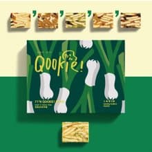 Qookie!伴手禮【綜合系列】一飛蔥天雪Q餅乾禮盒_18入( 4款組合