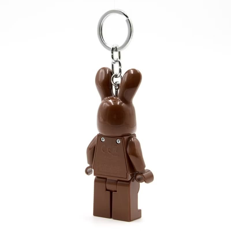 LEGO 樂高巧克力兔子鑰匙圈燈