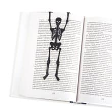 Horror Bookmark Skeleton in My Book. Small Bookish Gift for Horror Lovers.