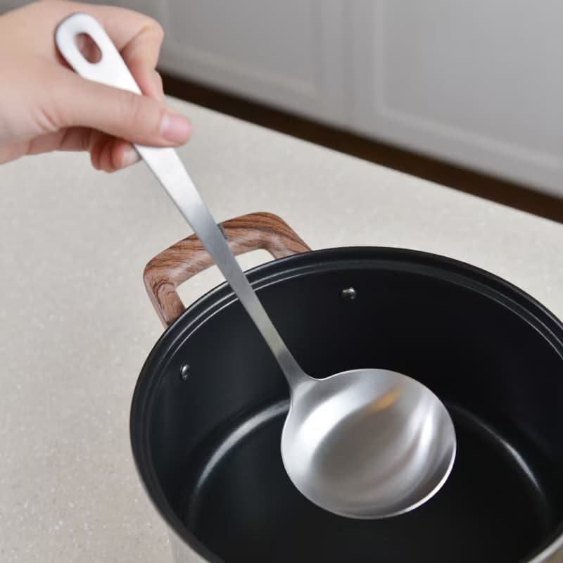 日本高桑金屬 日製不鏽鋼湯杓-大