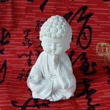 淨念吉祥小佛之懷慈 - 擴香石複合材質, 有附件可加選