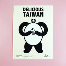 防水貼紙 機車貼紙 行李箱貼紙 熊貓 貓熊 安全帽貼紙 悠遊卡