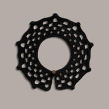 POPOPB 領子飾物 FRANK02 – BLACK (假領子 配飾 飾物 領圍)