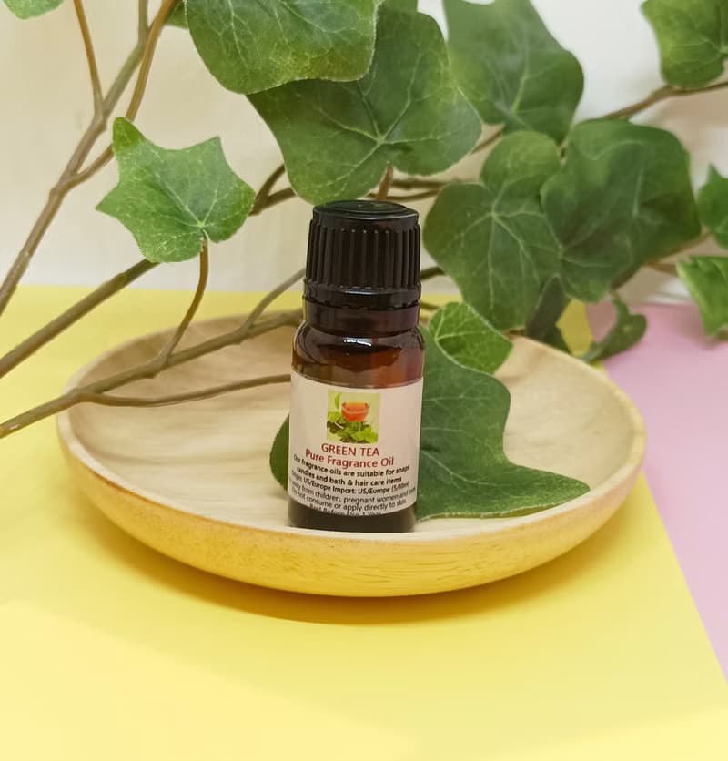 造型擴香石配香薰油(綠茶)