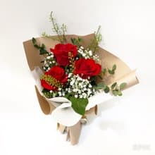 紅玫瑰小鮮花束|限自取
