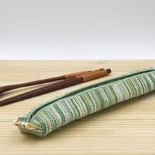 【紙布家】紙線編織 小餐具袋 波紋綠