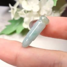 【願‧學業進步】冰飄藍翡翠文昌筆 | 天然緬甸A貨翡翠 | 送禮