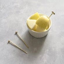 【5pieces set】真鍮ビーズの爪楊枝