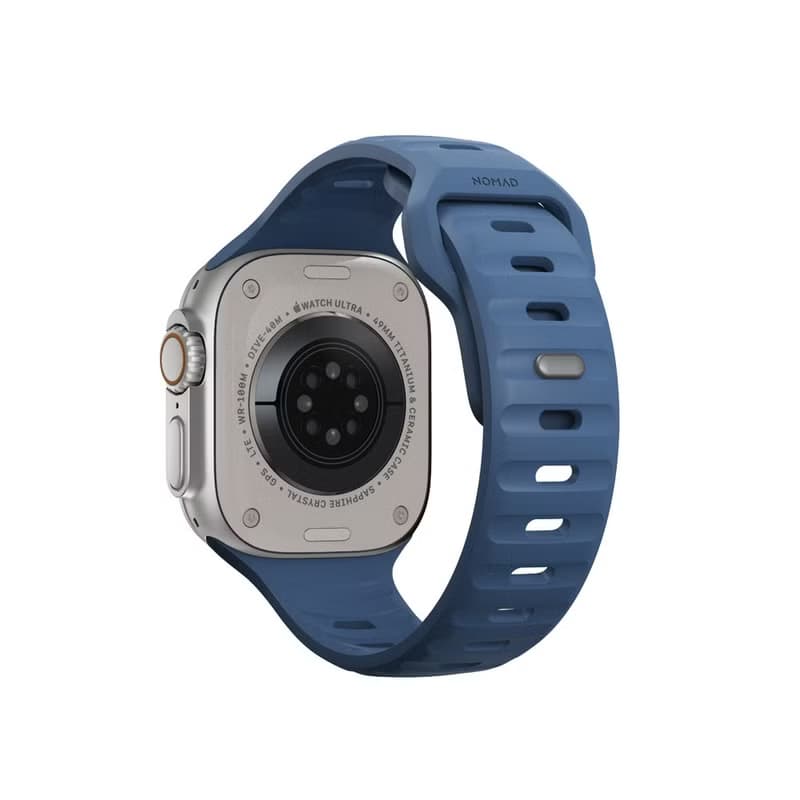 【美國NOMAD】Apple Watch專用運動風FKM橡膠錶帶-49/46/45/44mm
