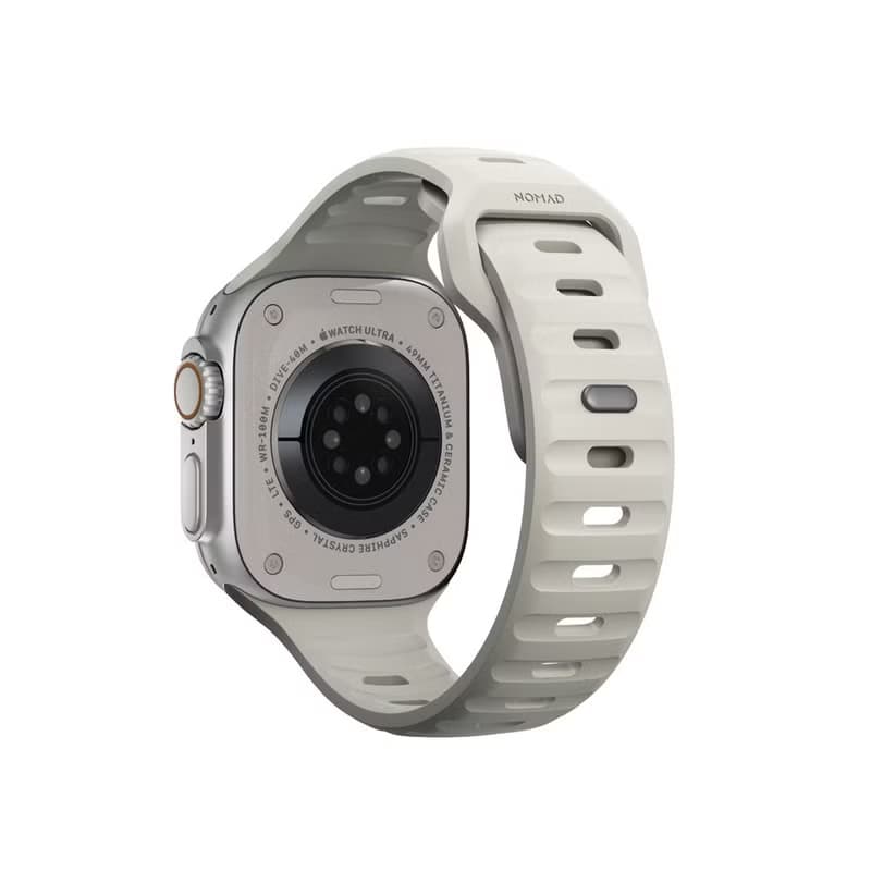 【美國NOMAD】Apple Watch專用運動風FKM橡膠錶帶-49/46/45/44mm