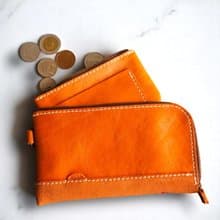 Divino / コインケースが分離する長財布 【革6色×糸12色から選択】手縫い刺繍のカスタム無料 / 日本製 / ギフト対応【g-22】