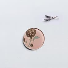 少量釋出法國新銳設計【手工工藝貼箔技法】綻放杯墊燭盤 花苞款