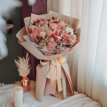 鈔票花束 紅包 可訂製 母親節花禮 永生花 永生玫瑰花  求婚花束