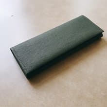 - 水洗紙長夾 /橄欖綠 *素食紙皮革