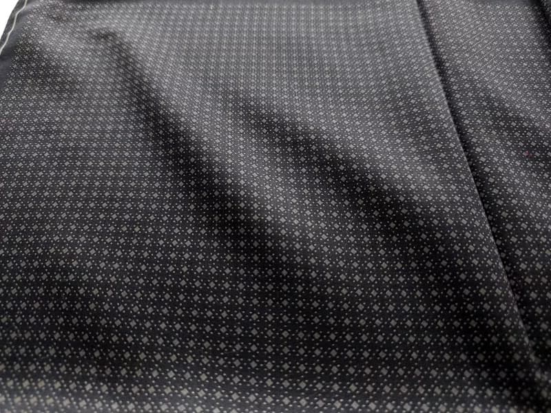 Burberry Vintage Handkerchief Diamond Pattern Black 20x 20 inches