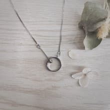 簡約幾何圓形項鍊 | 暑假禮物 生日禮物 首飾