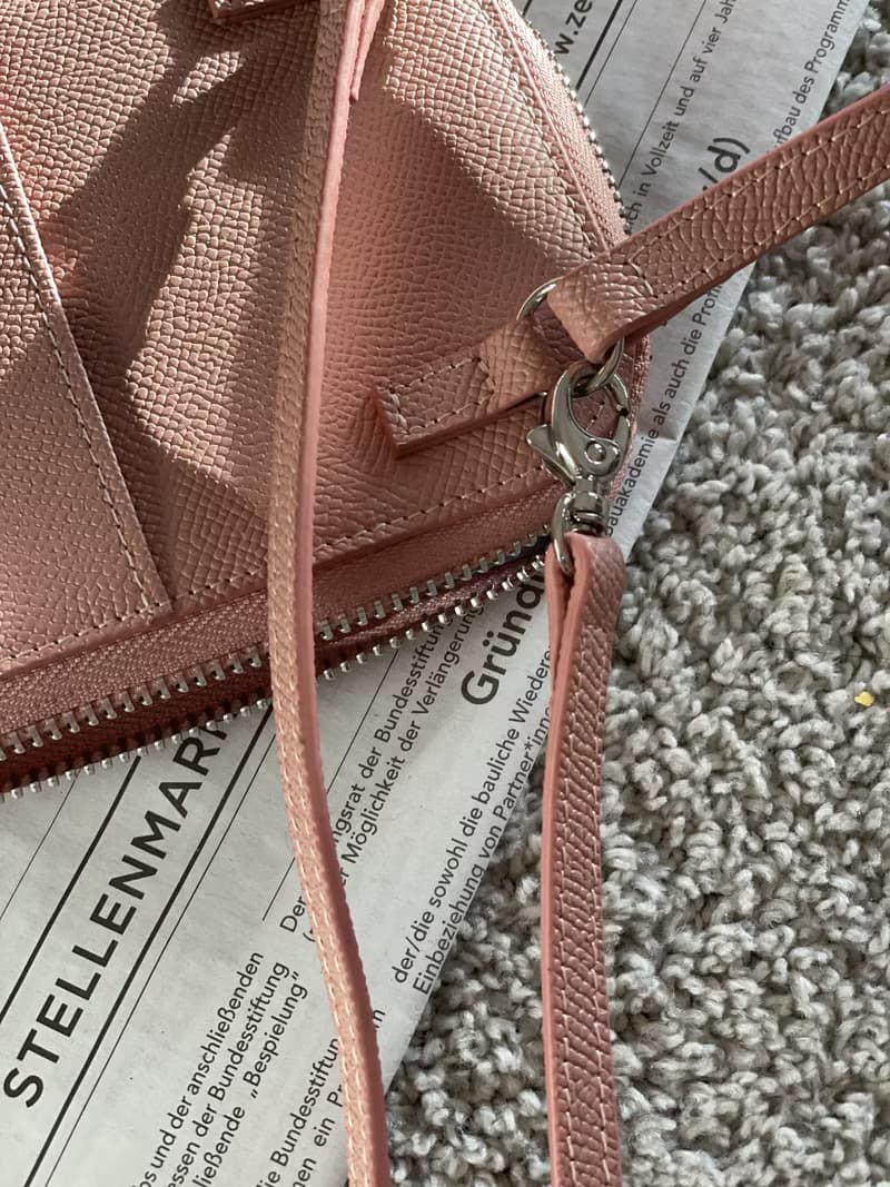 韓國 The Ally | LISHA BAG | 粉紅色 | 側背包 斜孭袋