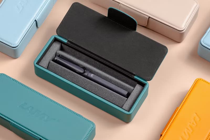 【雷雕免費刻字】LAMY 皮革筆盒 / SAFARI 系列 - 鋼珠筆 -多彩選