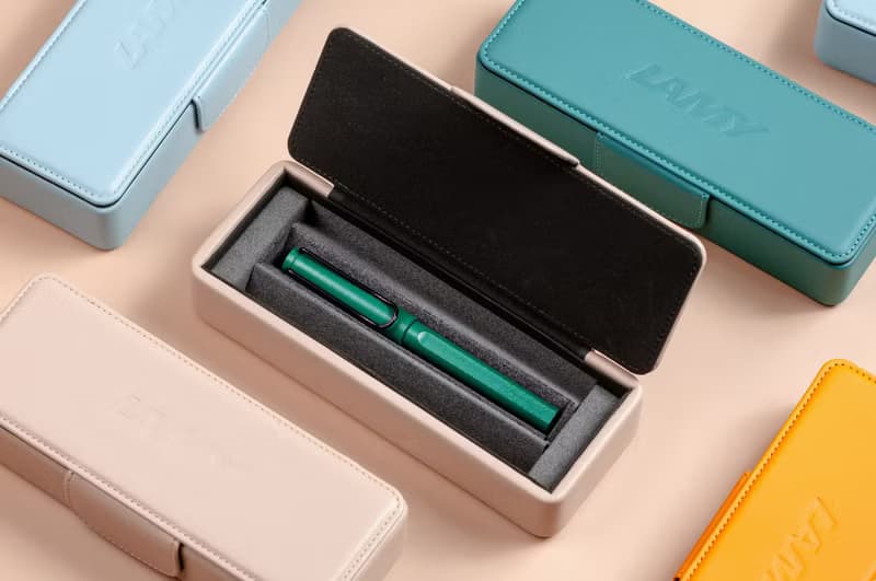 【雷雕免費刻字】LAMY 皮革筆盒 / SAFARI 系列 - 鋼珠筆 -多彩選
