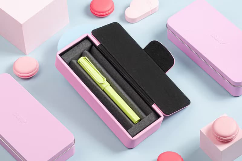 【雷雕免費刻字】LAMY 皮革筆盒 / SAFARI 系列 - 鋼珠筆 -多彩選