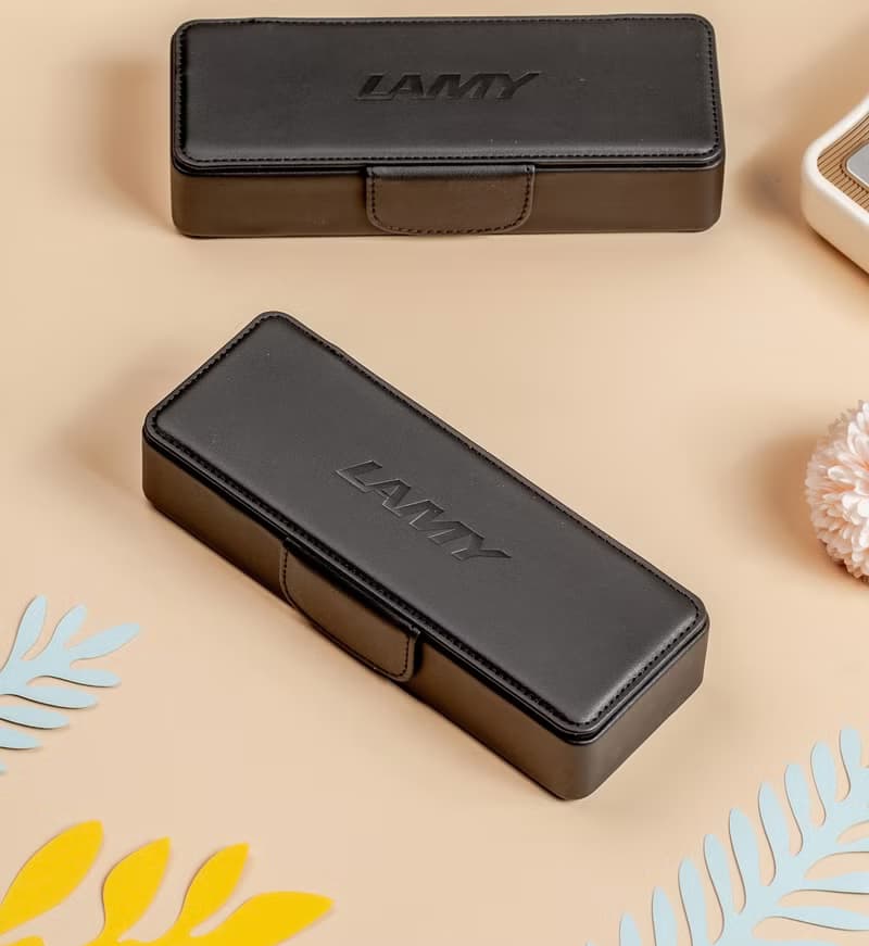 【雷雕免費刻字】LAMY 皮革筆盒 / SAFARI 系列 - 鋼珠筆 -多彩選
