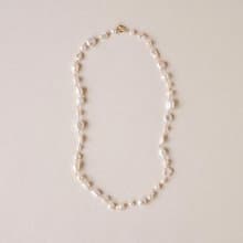 14kgf  MIXパールマンテルネックレス50