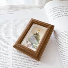 【聖誕樹】刺繡畫|3吋 實木框|交換禮物