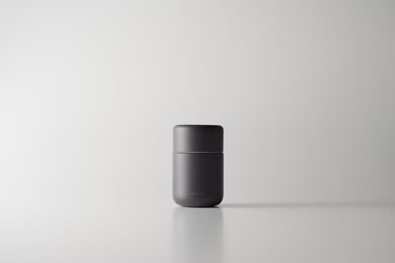 日本Marna陶瓷雙層保溫保冷杯200ml - 黑色