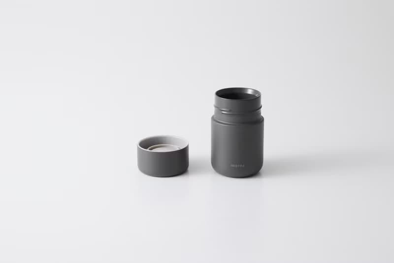 日本Marna陶瓷雙層保溫保冷杯200ml - 黑色