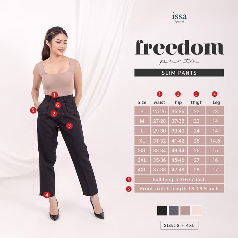 Freedom Pants 黑色
