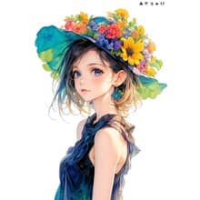【7月新作】07-097-0107 コラージュステッカー