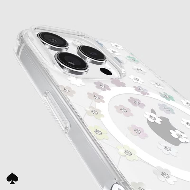 送贈品【kate spade】 iPhone 16系列 磁吸精品防摔手機殼 幻彩小