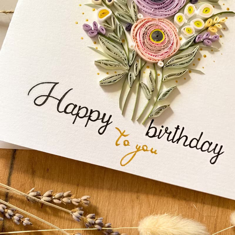 賀卡 - 生日卡 - 祝你生日快樂