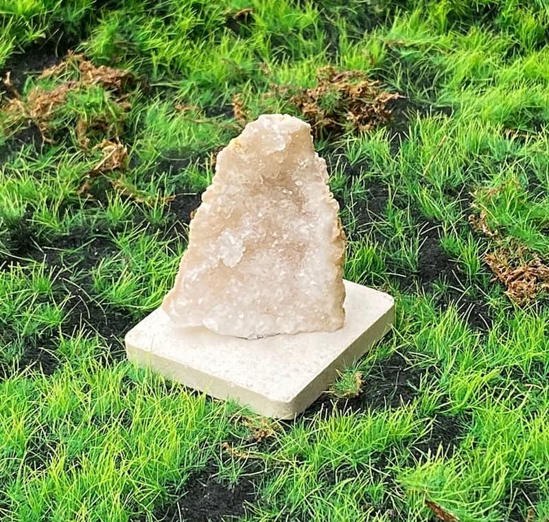 天然原礦可愛晶瑩剔透瑪瑙白水晶片 消磁淨化 療癒 開運 快速出貨