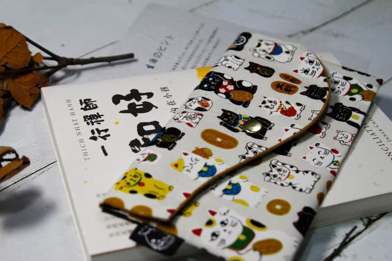 【Gi LAI】10*20Cm開運紅包袋 存摺袋-七福神招財貓