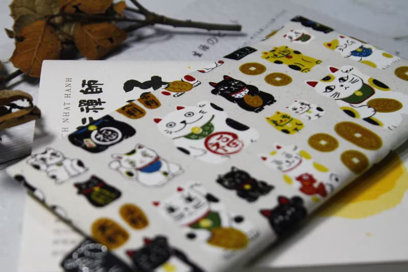 【Gi LAI】10*20Cm開運紅包袋 存摺袋-七福神招財貓