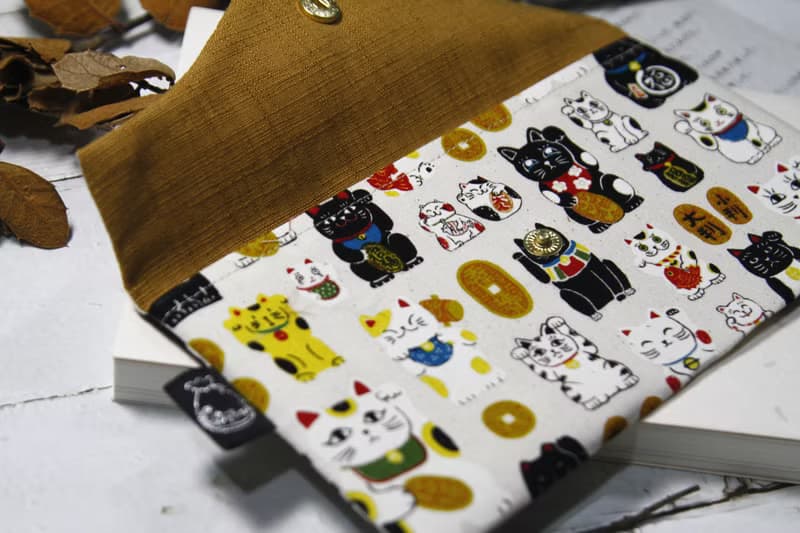 【Gi LAI】10*20Cm開運紅包袋 存摺袋-七福神招財貓