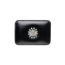 Daisy Slim Mini Transportation Card Wallet Black