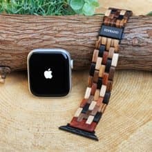【木製バンド】EINBAND AppleWatch アップルウォッチ 天然木バンド 木のベルト 20mm MIX WOOD【B】