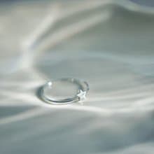 小星星細戒 SV925 極簡純銀線戒