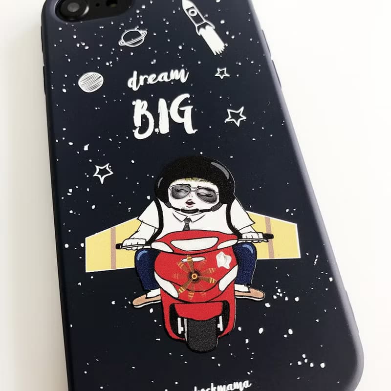 Dream big - iPhone 手機殼 (全軟殼)
